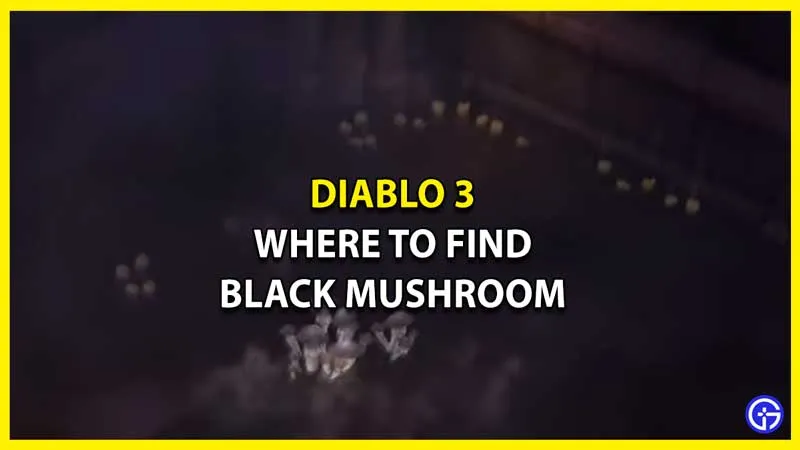 Где найти черный гриб в Diablo 3 (руководство по местоположению)