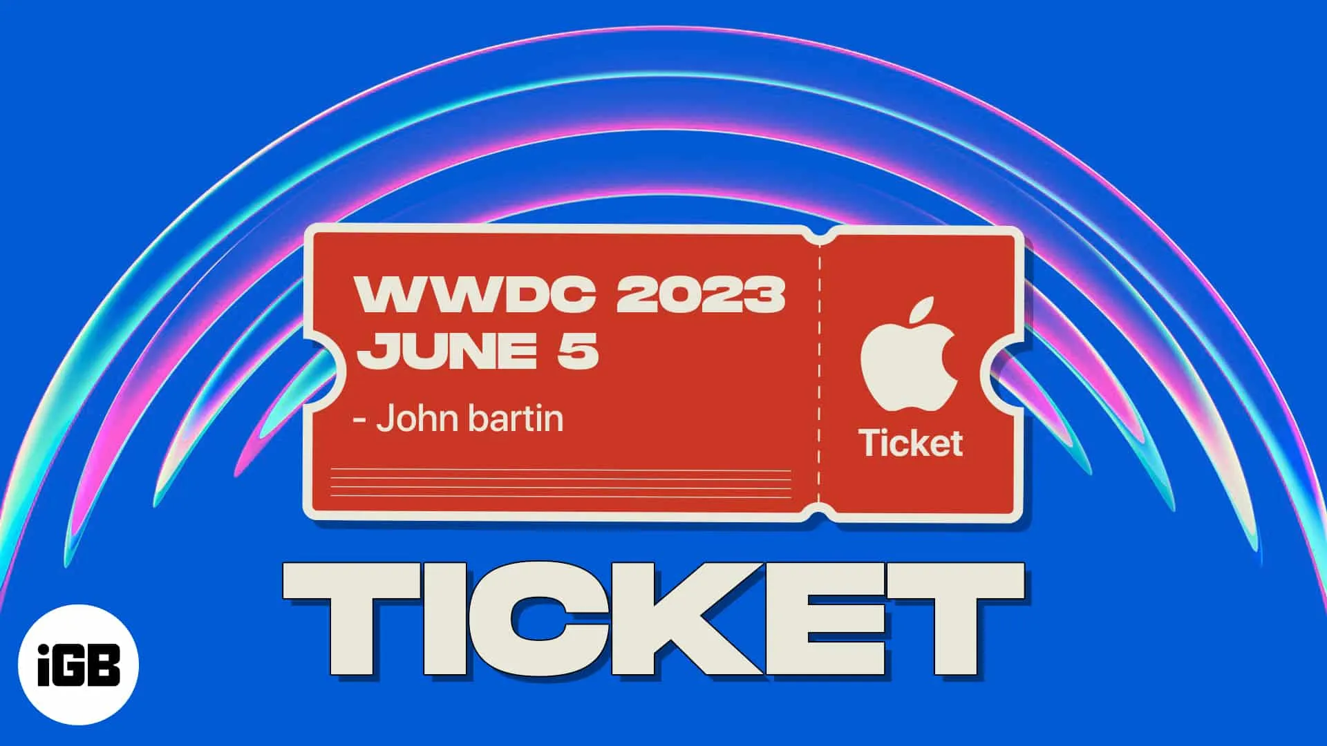 Как получить личные билеты на WWDC 2023