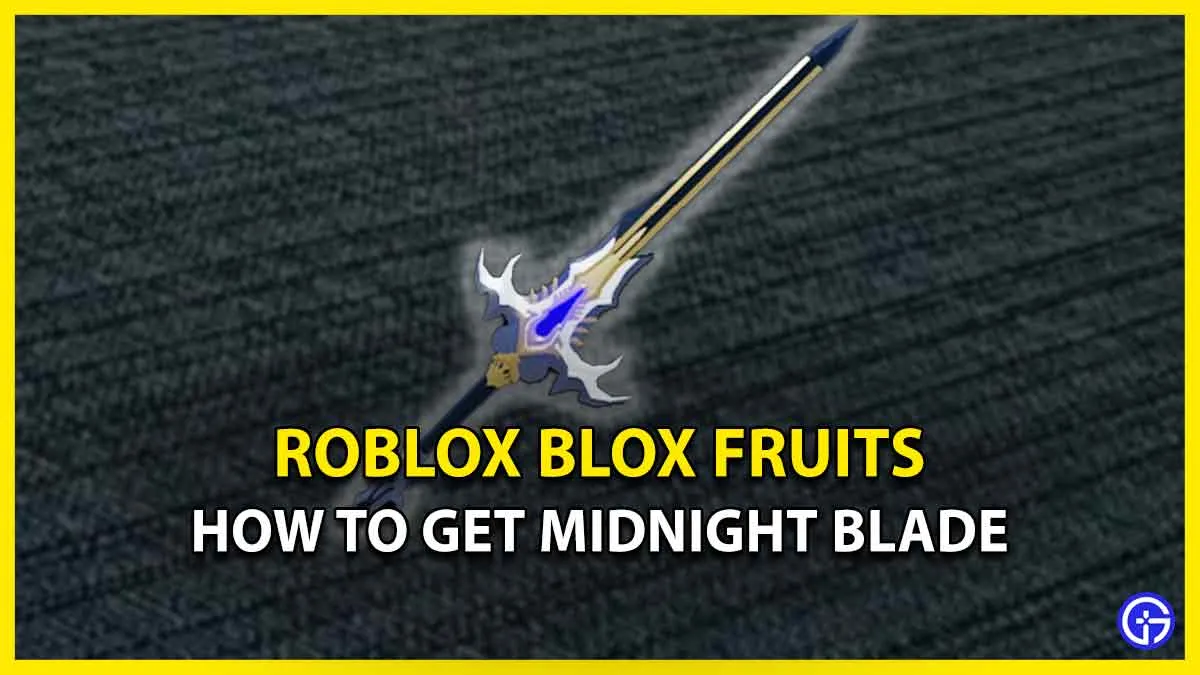 Как получить Midnight Blade в Roblox Blox Fruits