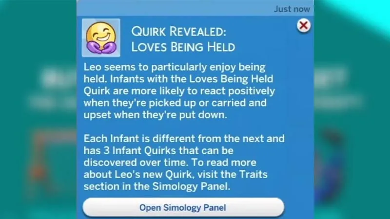 Список всех причуд младенцев в дополнении «The Sims 4 Растем вместе»