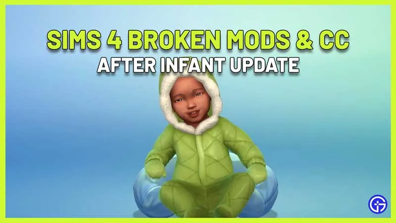 Sims 4 Infant Обновление сломанных модов и CC (2023)