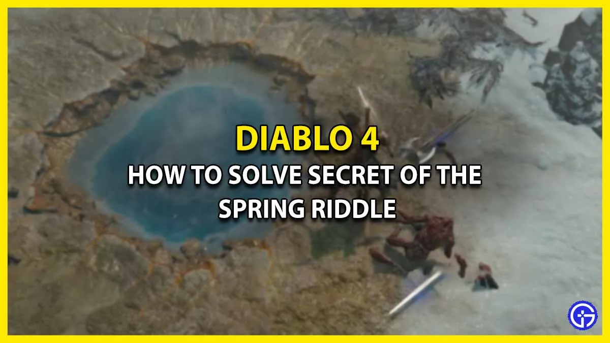 Как разгадать тайну весенней загадки в Diablo 4 (Руководство по квестам)