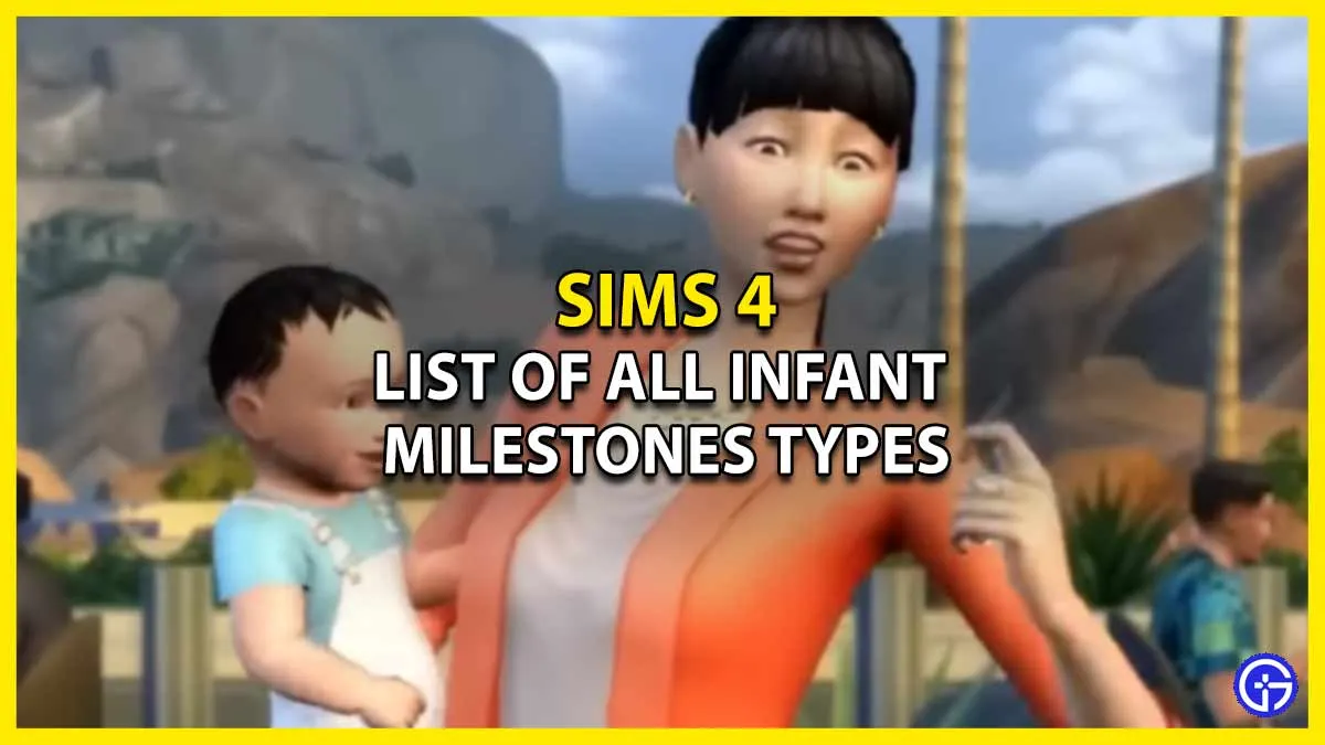 Каковы вехи для младенцев в Sims 4 (полный список)