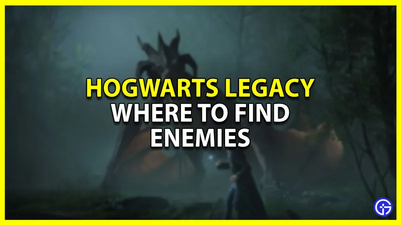 Как найти врагов в Hogwarts Legacy (локации)