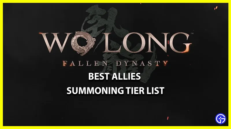 Список уровней призыва лучших союзников Во Лонга (март 2023 г.)