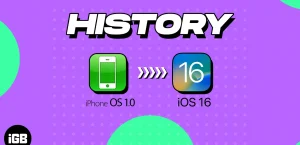 iPhone OS 1 до iOS 16 — краткая история программного обеспечения iPhone