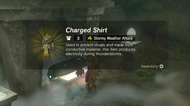 Charged Shirt in Zelda TOTK